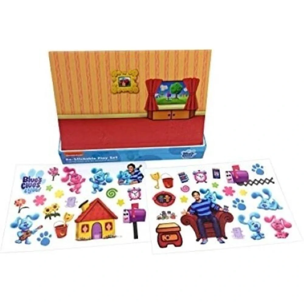 Blues Clues and You Re Stickable Sticker Play Set Cra Z Art Reusable Activity
